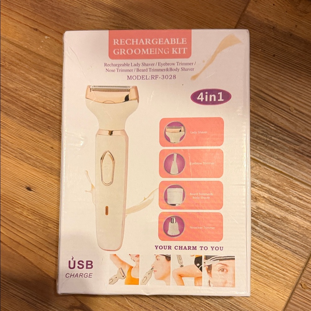 Rechargeable Grooming Kit - Cream